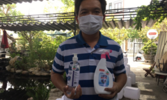 Món quà tri ân đặc biệt của bệnh nhân COVID-19