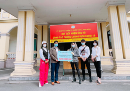 Tặng hàng ngàn lọ muối kháng khuẩn Nano bạc cho học sinh, người dân vùng dịch