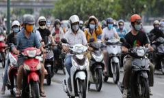 Người tham gia giao thông không đeo khẩu trang sẽ bị phạt nặng