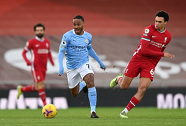 Trực tiếp bóng đá Liverpool vs Man City vòng 23 Ngoại Hạng Anh