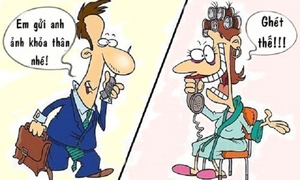 Ngàn chén không say nhờ ngắm ảnh nóng của vợ