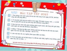 Những bài tập Tết kỳ lạ khiến học sinh thích thú