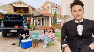 Hồng Đăng mê hưởng thú điền viên trong nhà vườn ở Vĩnh Phúc