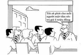 Quà thưởng Tết bá đạo của sếp