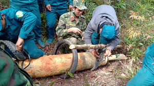 Quảng Nam: Hủy nổ quả bom nặng 230kg còn sót lại sau chiến tranh