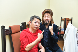 Hậu trường Táo Quân 2021: Lộ phiên bản Bắc Đẩu râu dài nam tính