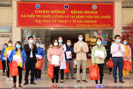 Tin vui ngày 30 Tết: 27 bệnh nhân COVID-19 ở Hải Dương khỏi bệnh