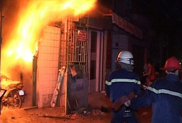 Bắt giữ nam thanh niên gây ra vụ cháy nhà bạn gái rạng sáng mồng 1 Tết