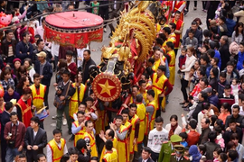 Hội rước pháo làng Đồng Kỵ: Nét văn hóa đặc sắc vùng quê Kinh Bắc