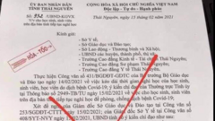 Triệu tập kẻ giả danh Chủ tịch tỉnh về hưu ký văn bản cho học sinh nghỉ