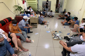 Triệt phá sòng bạc gắn nhiều camera quan sát ở Đồng Nai