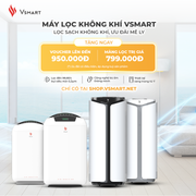 Vinsmart mở bán máy lọc không khí và giải pháp nhà thông minh trên Vsmart Online