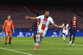 Kết quả Champions League: Mbappe chói sáng, PSG đè bẹp Barca