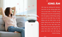 Vì sao máy lọc không khí có ION âm là lựa chọn tốt nhất?
