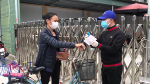 Video: Người dân TP Chí Linh đi chợ bằng phiếu chẵn, lẻ