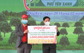 Vietjet đồng hành cùng Lễ phát động Tết trồng cây 2021