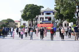 90 bệnh nhân COVID-19 ở Bệnh viện dã chiến số 1 Hải Dương được công bố khỏi bệnh