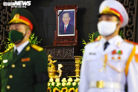 Ảnh: Lãnh đạo Đảng, Nhà nước viếng nguyên Phó Thủ tướng Trương Vĩnh Trọng