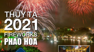 Thủy Tạ: Điểm lý tưởng và lãng mạn ngắm pháo hoa chào năm mới 2021