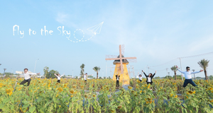 Check in 'cháy máy' tại cánh đồng hoa hướng dương ngay cạnh Sài Gòn