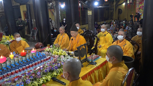 Video: Chùa Phúc Khánh tổ chức cầu an trực tuyến Rằm tháng Giêng
