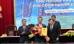 Tạo điều kiện thu hút các dự án vào Khu công nghiệp Liên Hà Thái