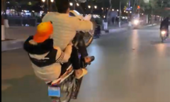 Xử lý loạt thanh thiếu niên đua xe, ‘làm xiếc’ trên đường phố Hải Phòng