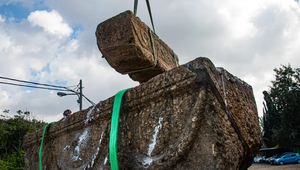 Quan tài đá 1.800 năm tuổi của cặp vợ chồng trong công viên động vật hoang dã