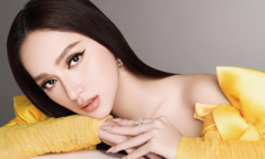 Hương Giang khoe vai trần đẹp xuất sắc