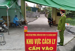 Nhân viên y tế dương tính SARS-CoV-2, Hải Dương phong tỏa 400 hộ dân 
