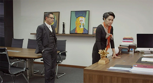 Hướng dương ngược nắng: Bà Bạch Cúc phát hiện Kiên là con ông Sơn