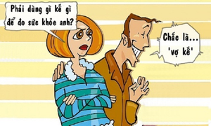 Đo sức khỏe chồng bằng gì?