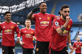 Chiến thắng ở Etihad chưa giúp Man Utd bắt kịp đẳng cấp Man City 