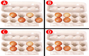 Trắc nghiệm vui đoán tính cách: Bạn xếp trứng theo cách nào?