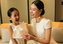 Ảnh: 'Tiểu công chúa' xinh đẹp của Hoa hậu Hà Kiều Anh 