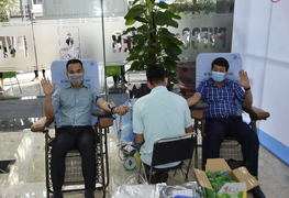 Ấm áp tình người Dầu khí trong ngày hội hiến máu tại PVFCCo