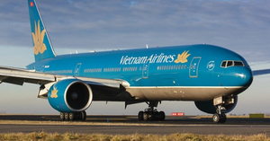 Chim va móp panel động cơ máy bay