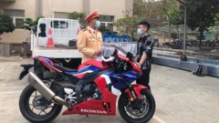 Phạt 10,5 triệu đồng thanh niên chạy xe máy gần 300km/h trên Đại lộ Thăng Long