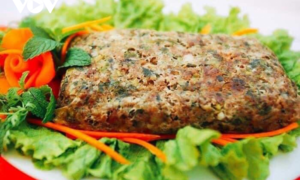 Ngon mê hồn món thịt băm gói lá nướng của người Thái Tây Bắc