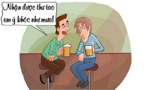 Cô gái khóc ròng vì được trai tốt giúp đỡ