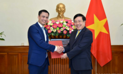 Ông Đặng Hoàng Giang làm Thứ trưởng Bộ Ngoại giao