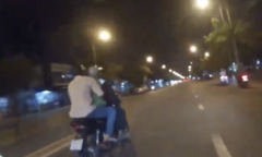 Cảnh sát TP.HCM truy đuổi hơn 3km, nổ súng bắt hai tên cướp xe máy