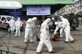 Thái Lan phát hiện ổ dịch 80 ca mắc COVID-19 không có triệu chứng