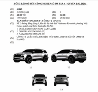 SUV 7 chỗ cỡ lớn của VinFast lộ thiết kế