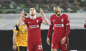 Kết quả Ngoại Hạng Anh: Jota ghi bàn, Liverpool đánh bại Wolverhampton