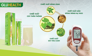 GluHealth - Chắt lọc tinh túy thảo dược giúp ổn định đường huyết hiệu quả