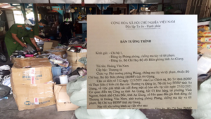 Thượng tá Biên phòng An Giang giải trình gì về kho hàng lậu trong nhà?