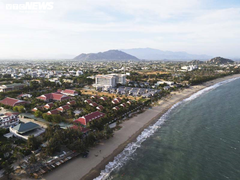 Ảnh: Cả rừng resort phủ kín bãi biển ở Ninh Thuận, người dân mất bãi tắm