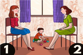 Trắc nghiệm vui đoán tính cách: Ai là mẹ của đứa trẻ?