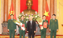 574 sĩ quan Quân đội, Công an được thăng quân hàm cấp tướng
